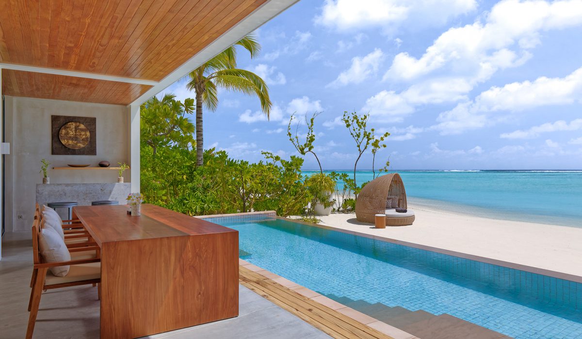 Beach Retreat with Private Pool